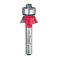 41-104 Bevel Trim Router Bit 1/4" SH 19/32" D 9/32" CL 25 Degrees alt 0
