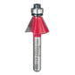 41-108 Bevel Trim Router Bit 1/4" SH 25/32" D 29/64" CL 25 Degrees alt 0