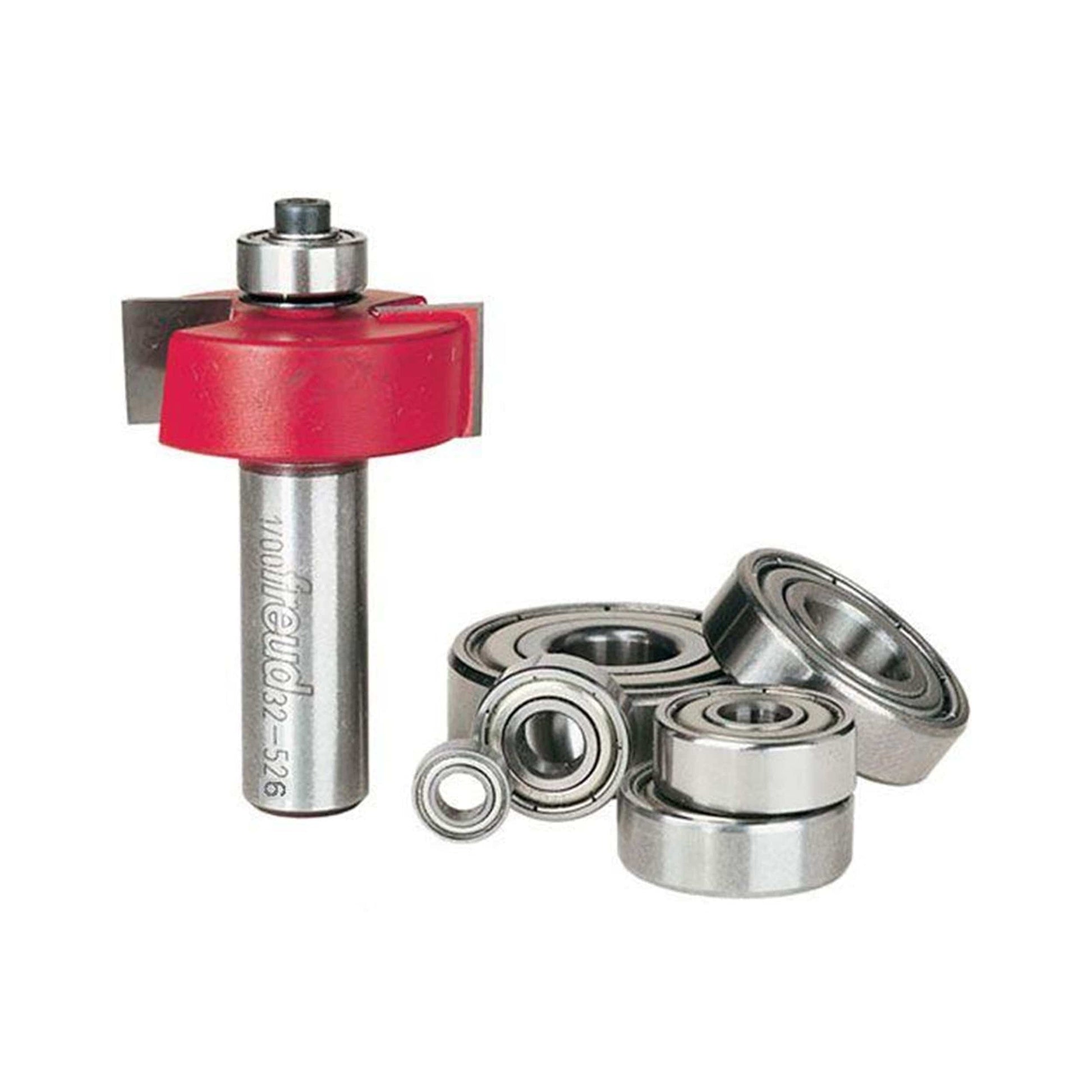 Freud 32-526 7-Piece Rabbeting Bit Set w/ Bearings, 1/2