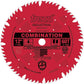 LU84R012 Red Perma-Shield Circular Saw Blade 12" x 1" Bore x 60 Tooth Hi-Combination alt 0