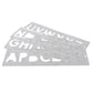 Template Set - LETTERS, Uppercase alt 0