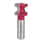 82-112 Half Round Router Bit 1/2" Shank 3/16" R 27/32" CL alt 0