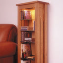 Woodworking Project Paper Plan to Build Arts & Crafts CD & DVD Storage Rack alt 0