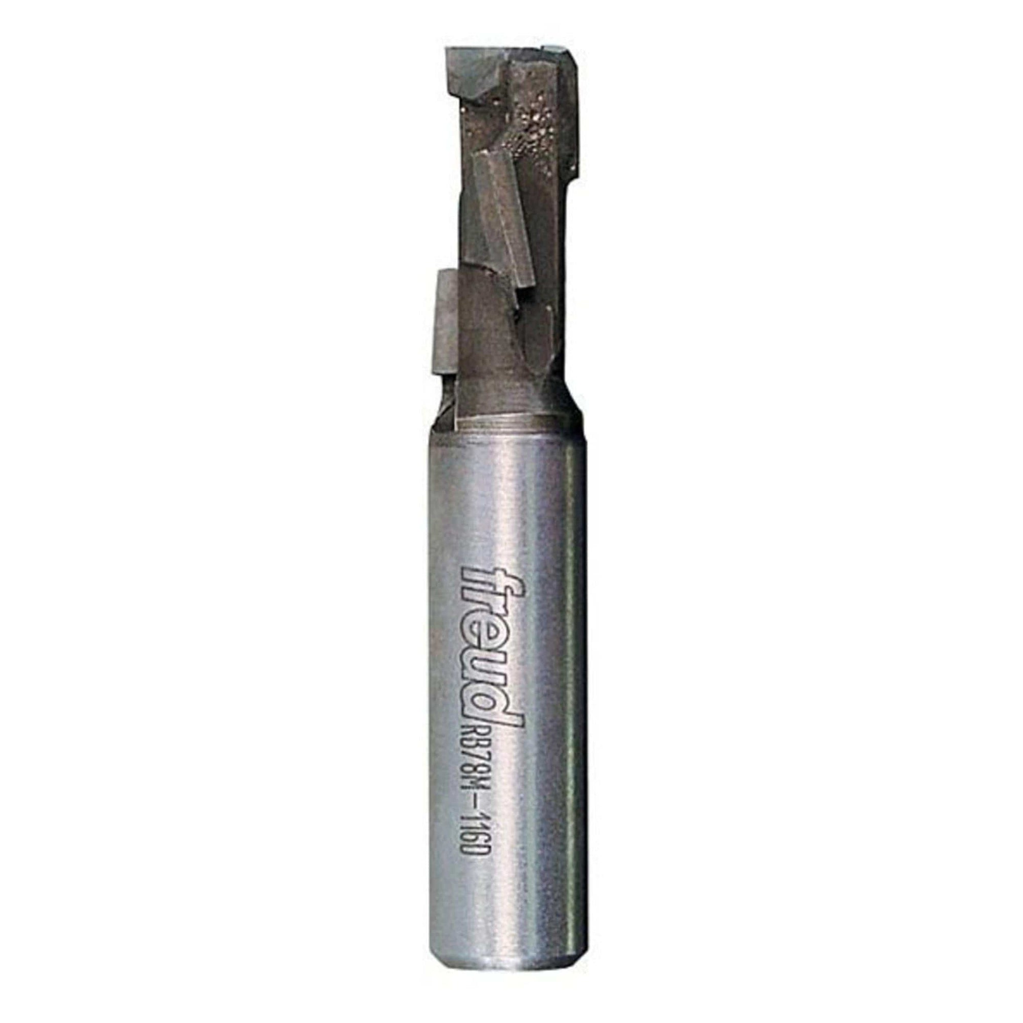 78-116 Diamond Compression Router Bit 1/2" Shank 1/2" D 1" CL alt 0