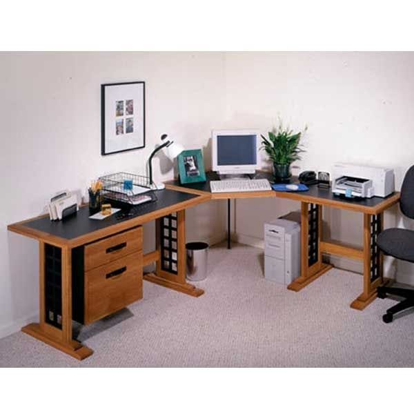 Woodworking Project Paper Plan to Build Computer Desk alt 0