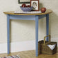 Woodworking Project Paper Plan to Build Half-Round Table alt 0
