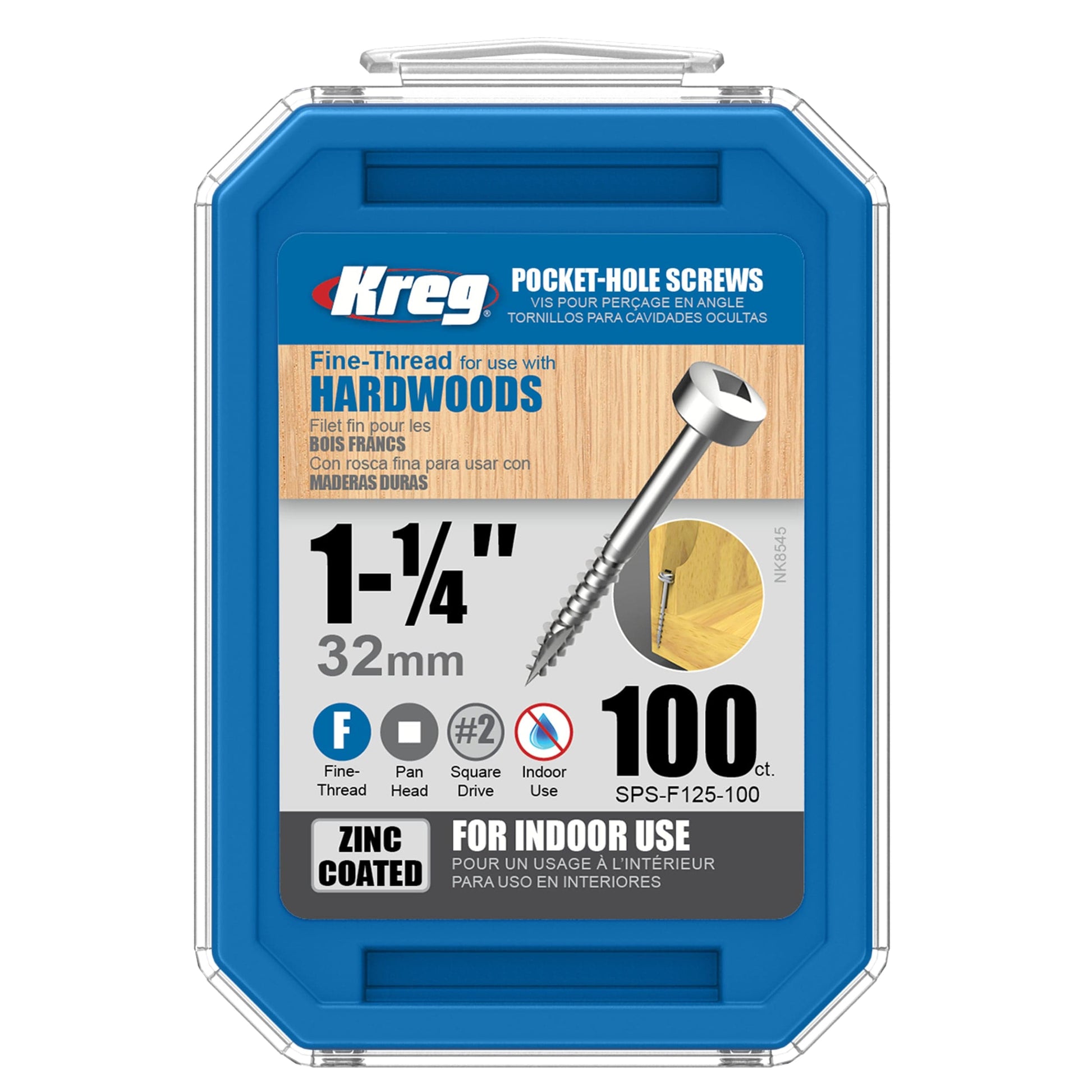 Kreg Pan Hd Screw 1.25in 100pc alt 2