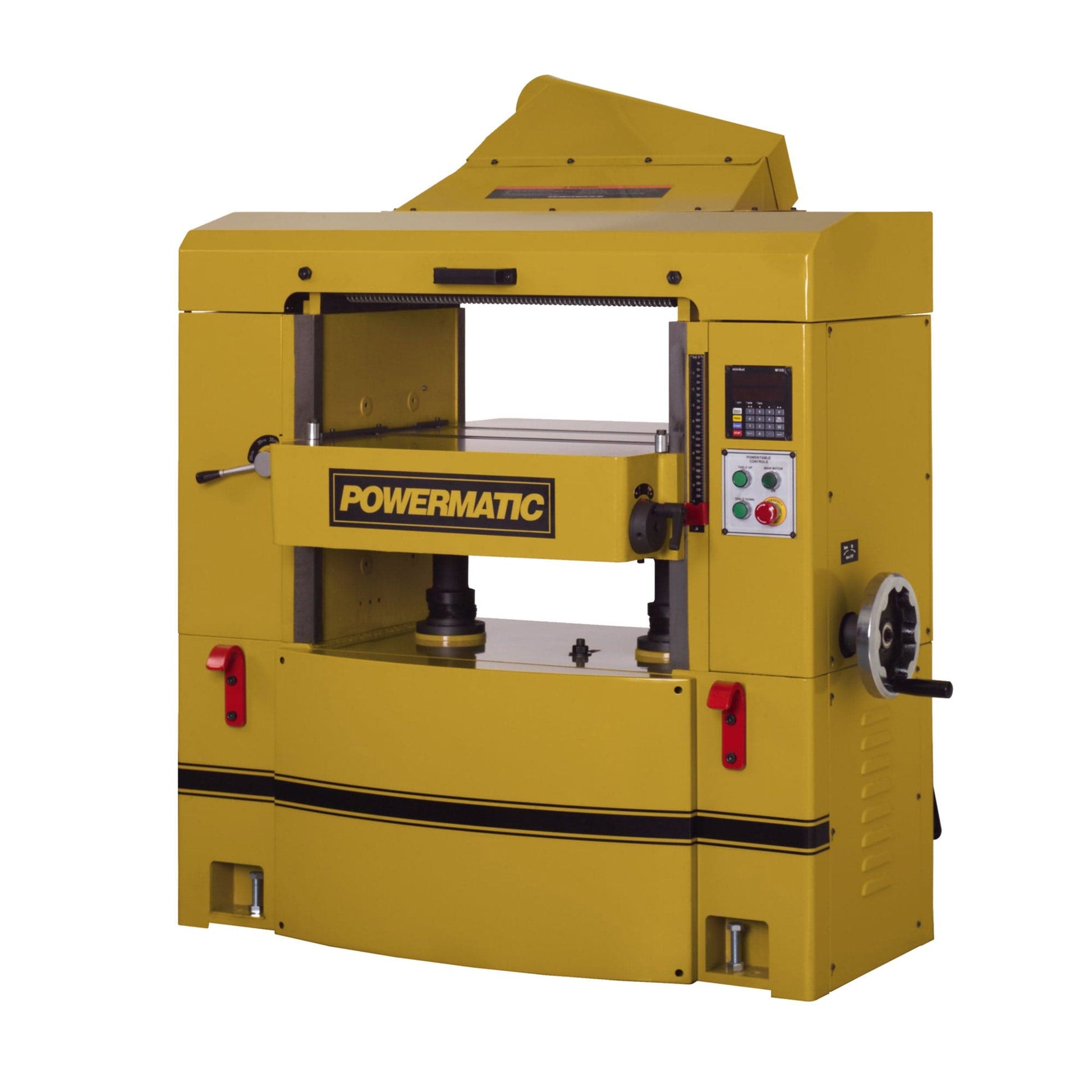 25" Planer - 15 HP 3 Ph 230/460V - Helical Cutterhead - WP2510 alt 0