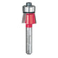 41-110 Bevel Trim Router Bit 1/4" SH 9/16" D 13/32" CL 8 Degrees alt 0