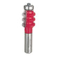84-126 Triple Beading And Fluting Router Bit 1/2" Shank 1/8" R 1-5/64" CL alt 0