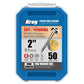 WH SCREW, #8X2" COARSE 50 CT alt 2