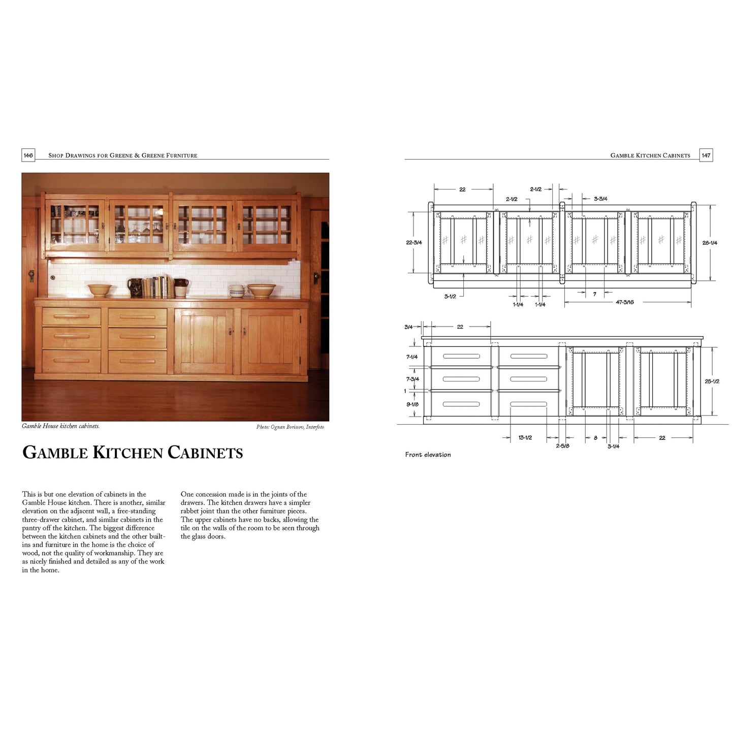 Shop Drawings for Greene and Greene Furniture alt 0