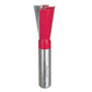 22-132 Dovetail Router Bit 1/2" SH 13/16"D 8 Degrees alt 0