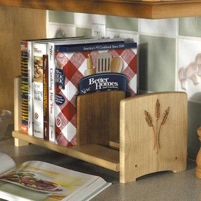 Downloadable Woodworking Project Plan to Build Chef's Bookshelf alt 0