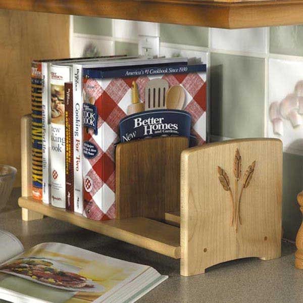 Woodworking Project Paper Plan to Build Chef&#39;s Bookshelf alt 0