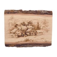 Basswood Country Planks for Wood Burning, Hot Stamping & Carving - Small alt 0