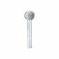 Structured Tooth Tungsten Carbide Cutter, 5/16" Dia. Ball, 1/8" Shank alt 0