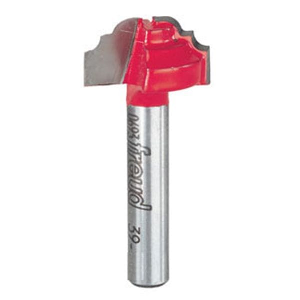 39-112 Cove And Bead Groove Router Bit 1/2" SH 1-1/4" D 1/2" CL 5/32" R alt 0