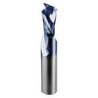77-510 Mortise Compression Spiral Router Bit 1/2" Shank 1/2" D 1-3/8" CL alt 0
