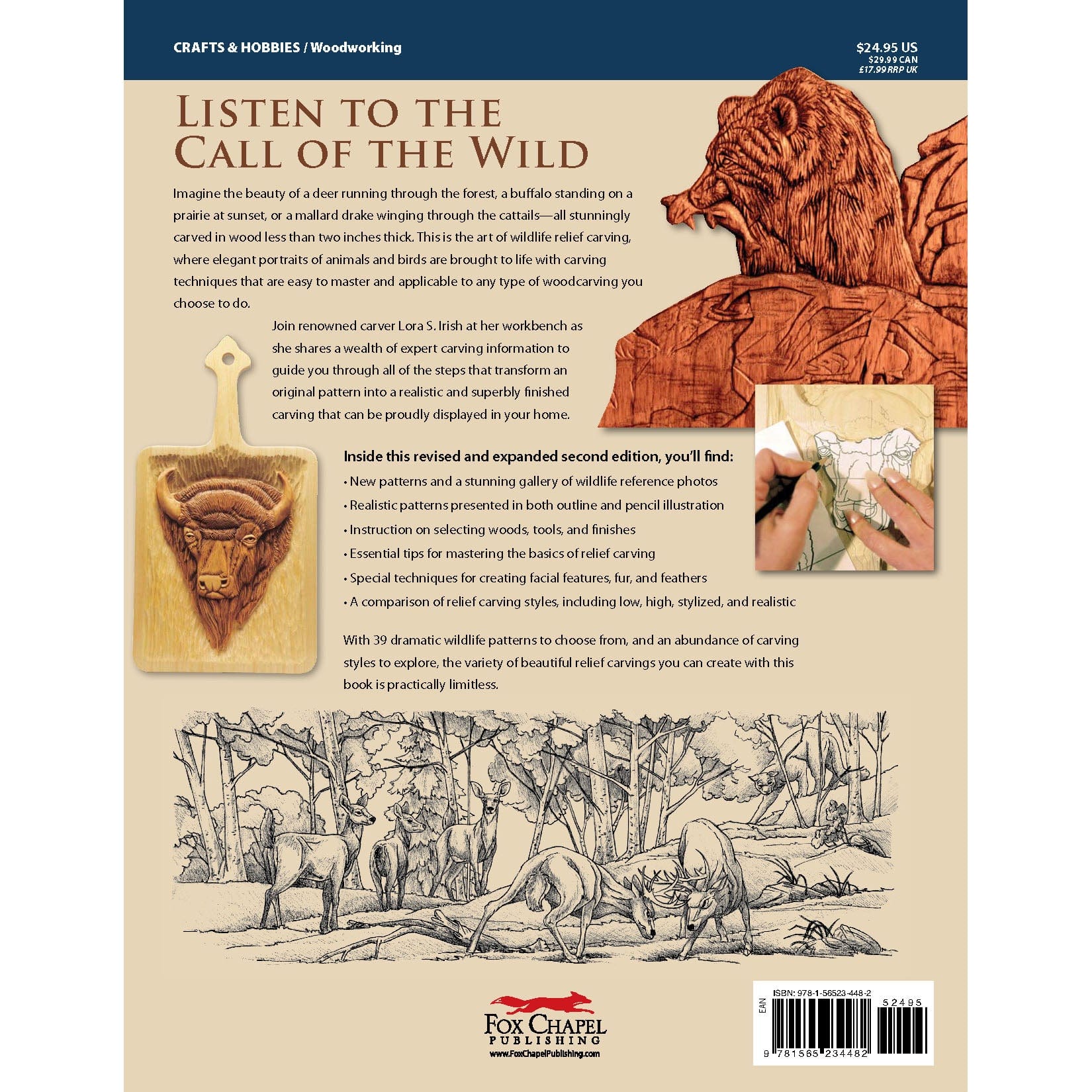 Wildlife Carving in Relief, 2nd Edition Revised and Expanded alt 0