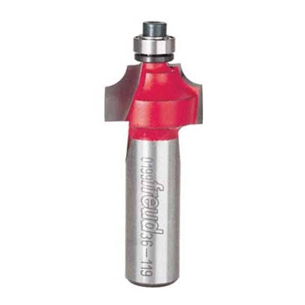 36-119 Beading Router Bit 7/8"D 3/16"R 1/2"SH alt 0