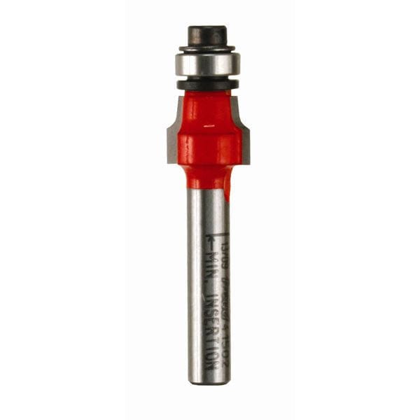 41-502 Radius Laminate Trim Router Bit 1/4" SH 1/2" D 3/8" CL 1/16" R alt 0