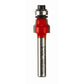 41-502 Radius Laminate Trim Router Bit 1/4" SH 1/2" D 3/8" CL 1/16" R alt 0