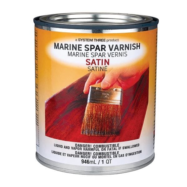 Marine Spar Urethane Varnish - Satin - Quart