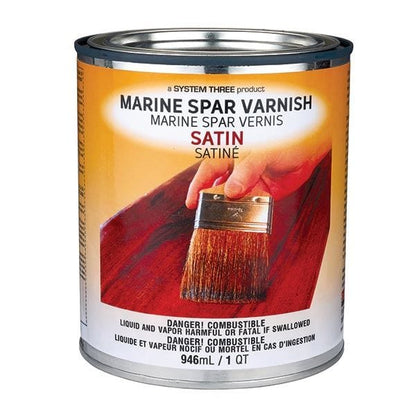 Marine Spar Urethane Varnish - Satin - Quart