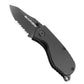 Black Compact Tactical Folder Knife, Model SK-800 alt 0