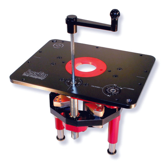 Mast-R-Lift II Router Lift With 9-1/4" x 11-3/4" Plate, # 02120 alt 0