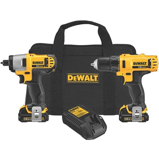 12V MAX Cordless 3/8" Drill/Driver & 1/4" Hex Impact Driver Combo Kit alt 0