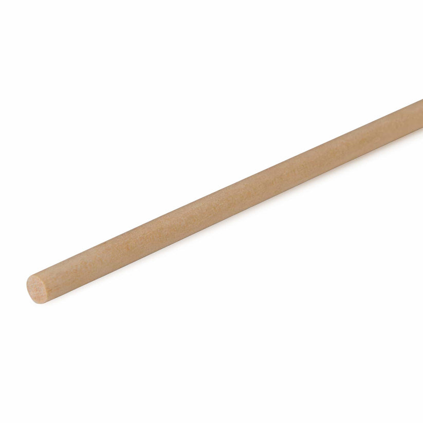 Cindoco Cherry Dowel – 5/8" Round, 36" Length, Single Piece, Smooth Sanded Wood