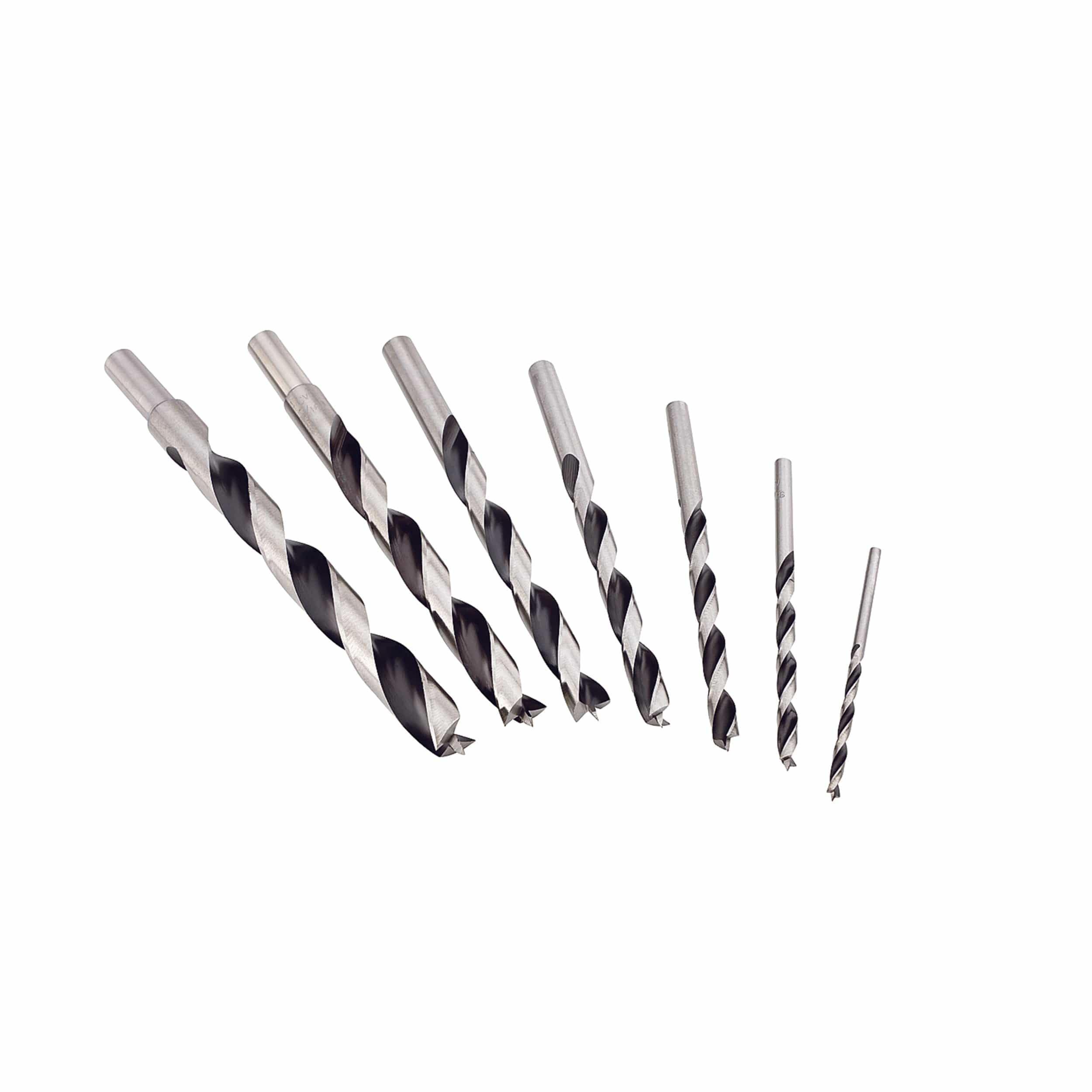 Fisch Chrome-Vanadium Steel Brad Point Drill Bit Set | Woodcraft