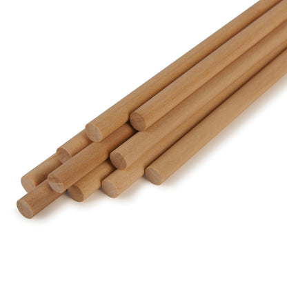 12in Dowel Pack 1/4in 10pc alt 0