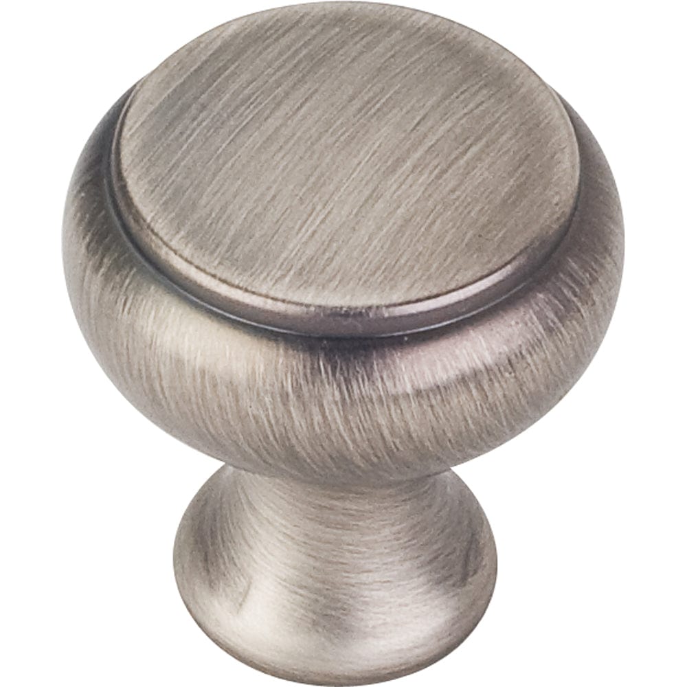 Westbury Knob, 1-1/4" Dia.,  Brushed Pewter alt 0