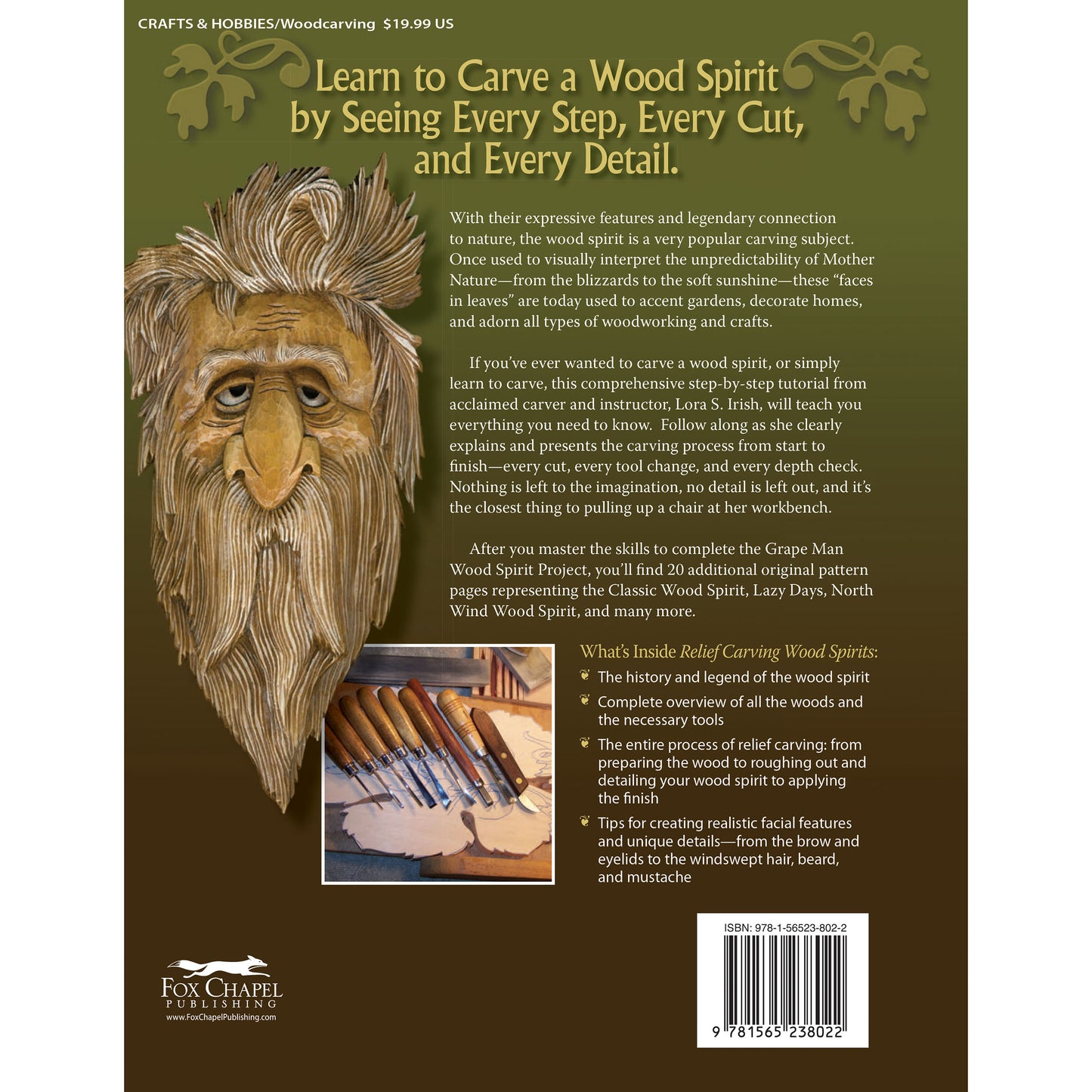 Relief Carving Wood Spirits Revised Edition alt 1