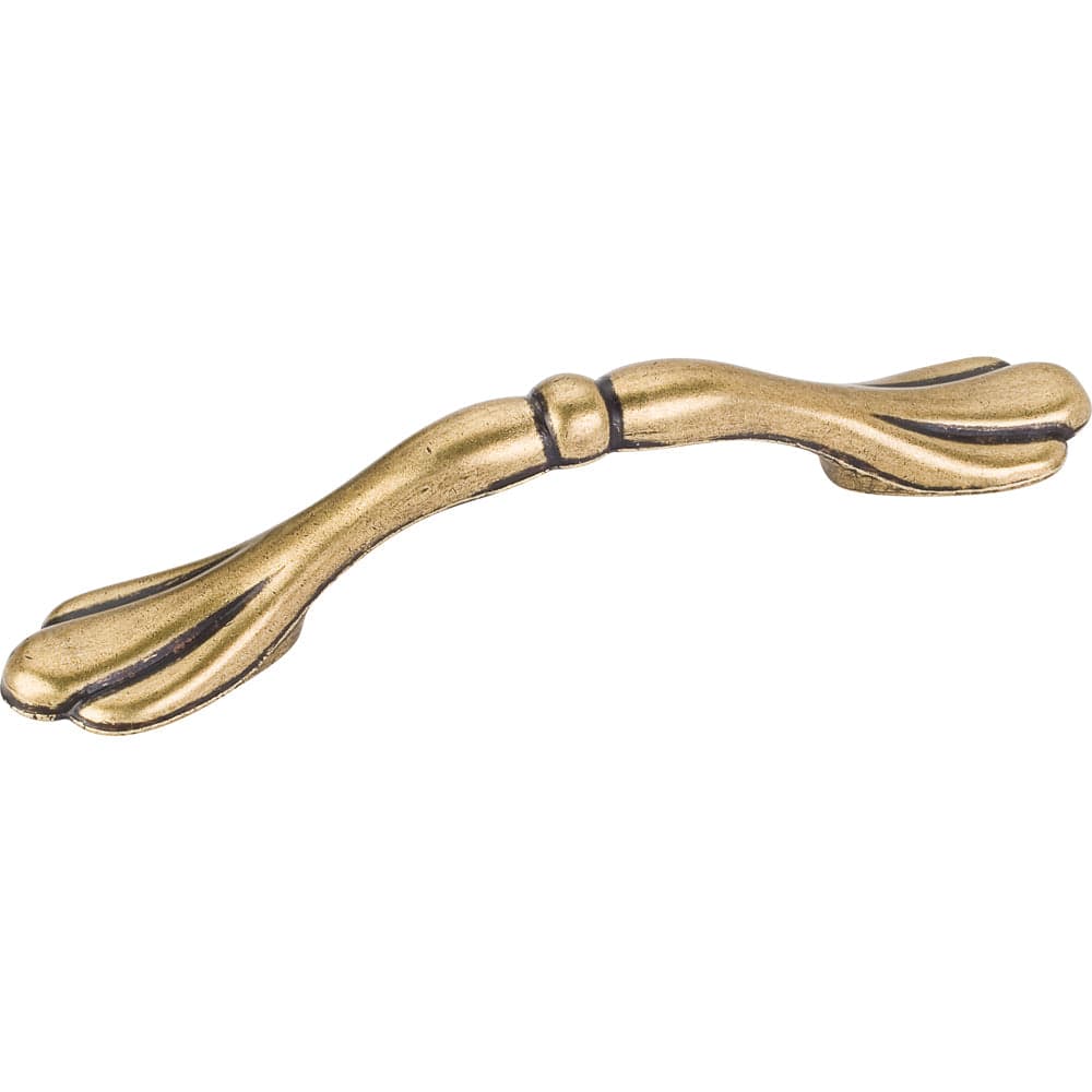 Arcadia Pull, 3" C/C,  Distressed Antique Brass alt 0