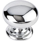 Florence Knob, 1-1/4" Dia.,  Polished Chrome alt 0