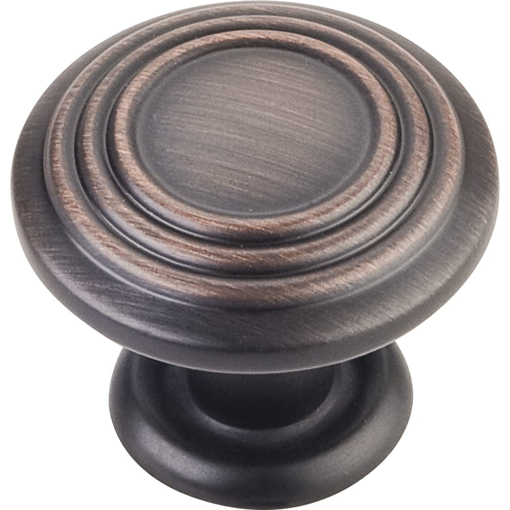 Vienna Knob, 1-1/4" Dia.,  Brushed Oil Rubbed Bronze alt 0