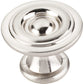 Syracuse Knob, 1-3/16" O.L., Satin Nickel alt 0