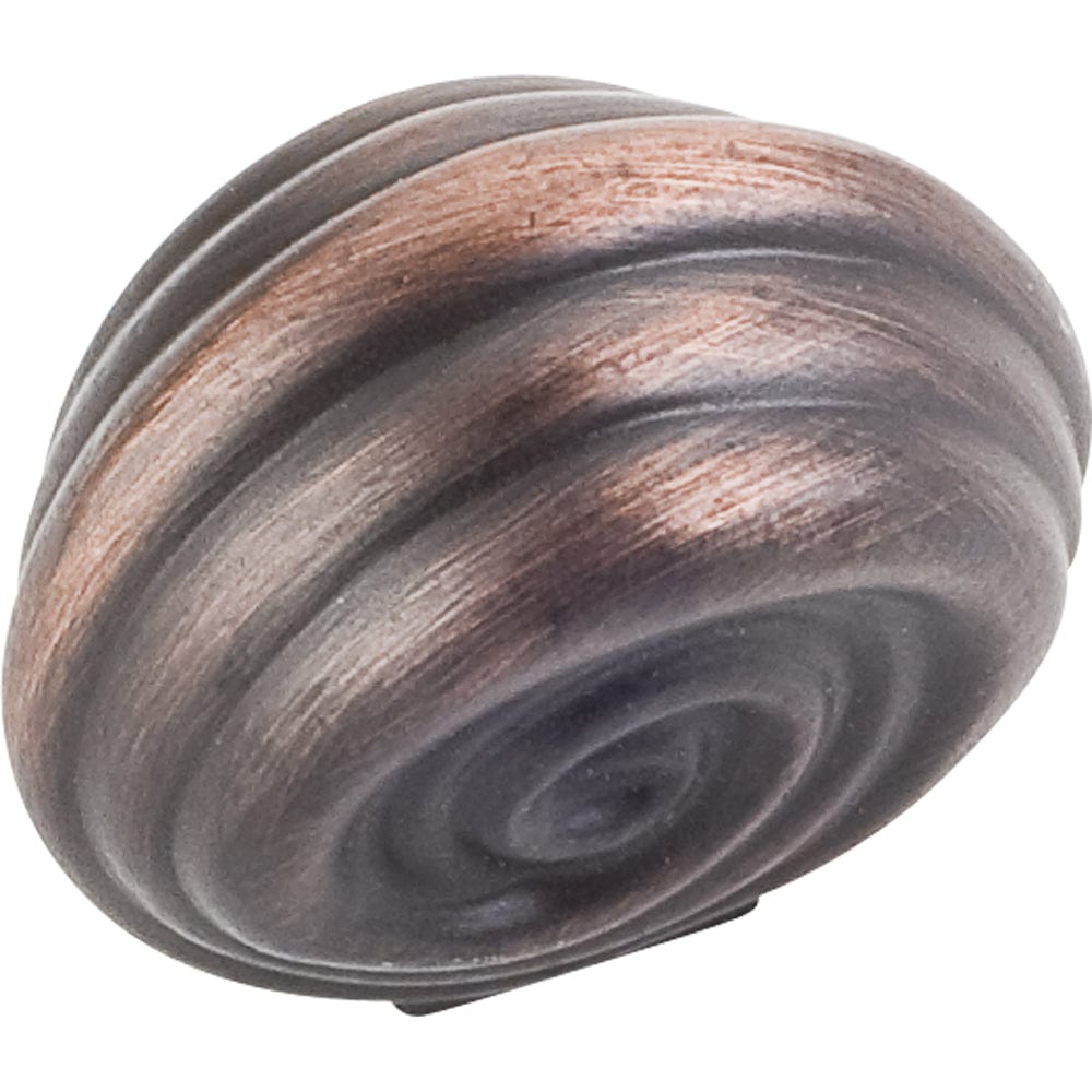 Lille Small Knob, 1-1/4" O.L.,  Brushed Oil Rubbed Bronze alt 0