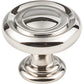 Bremen 1 Knob, 1-1/4" Dia.,  Polished Nickel alt 0