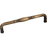 Durham Pull, 160 mm C/C, Antique Brushed Satin Brass alt 0