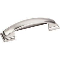 Annadale Pillow Top Cup Pull, 96 mm C/C, Satin Nickel alt 0