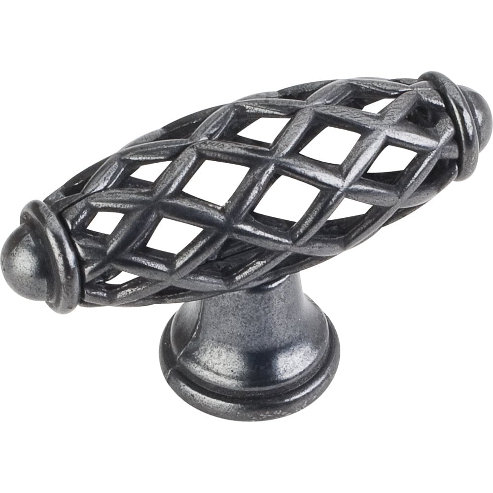 Tuscany Knob, 2-5/16" O.L., Gun Metal alt 0