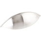 Bordeaux Pull, 96 mm C/C, Satin Nickel alt 0