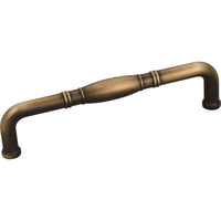Durham Pull, 128 mm C/C, Antique Brushed Satin Brass alt 0