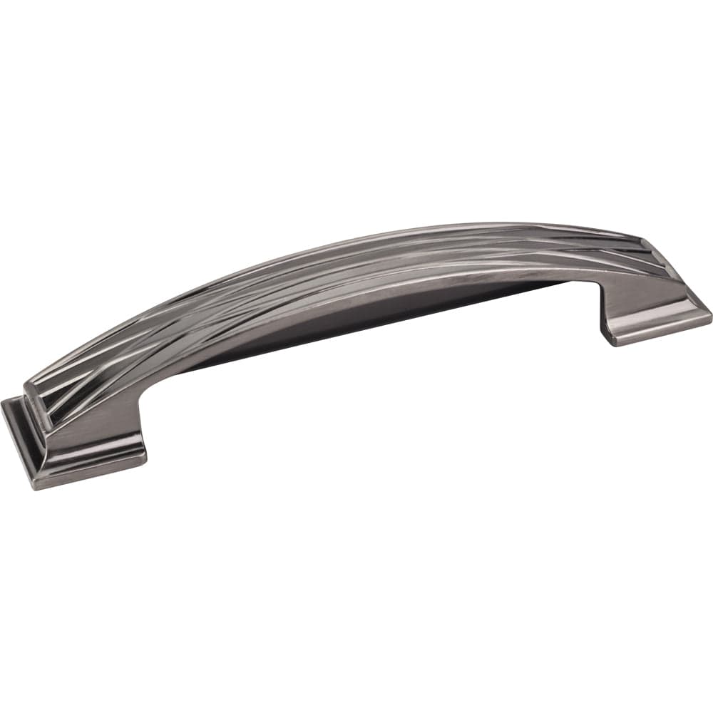 Aberdeen Lined Cup Pull, 128 mm C/C, Brushed Black Nickel alt 0