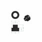 4" to 2-1/2" ABS Reducer Fitting for Dust Collection System alt 0